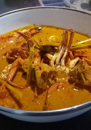 Foto resep Gulai kepiting santan kara