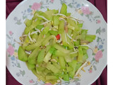 Tumis Labu siam Toge