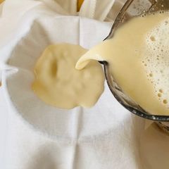 A picture of Oat Milk! 🥰 plant based 🍃.