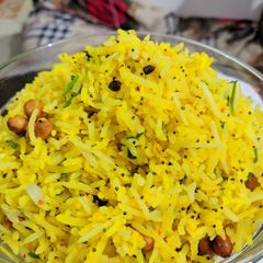 A picture of Lemon Rice.