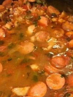Una foto de Frijoles charros