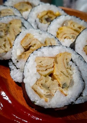 Foto resep Sushi telur abon