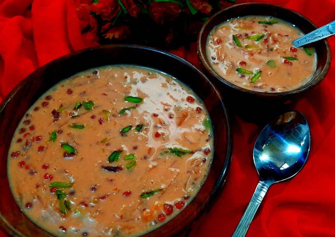 How to Make Favorite Sago beetroot kheer