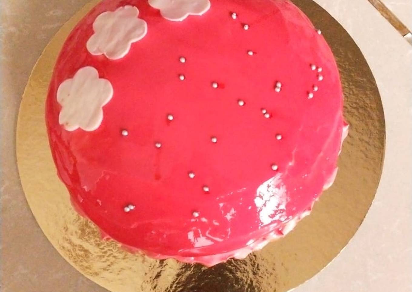 Strawberry choco Cake