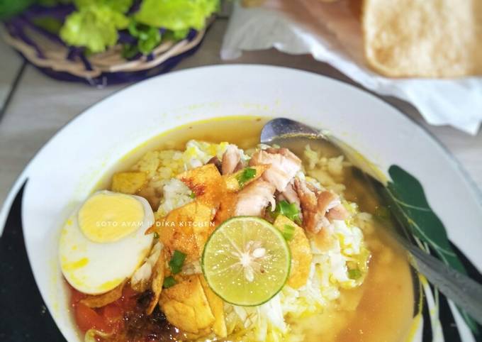 Soto ayam kuah bening