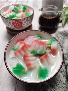 Foto resep Es Selendang mayang gula merah