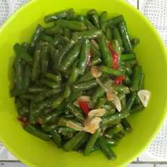 รูปของ Tumis kacang panjang saori