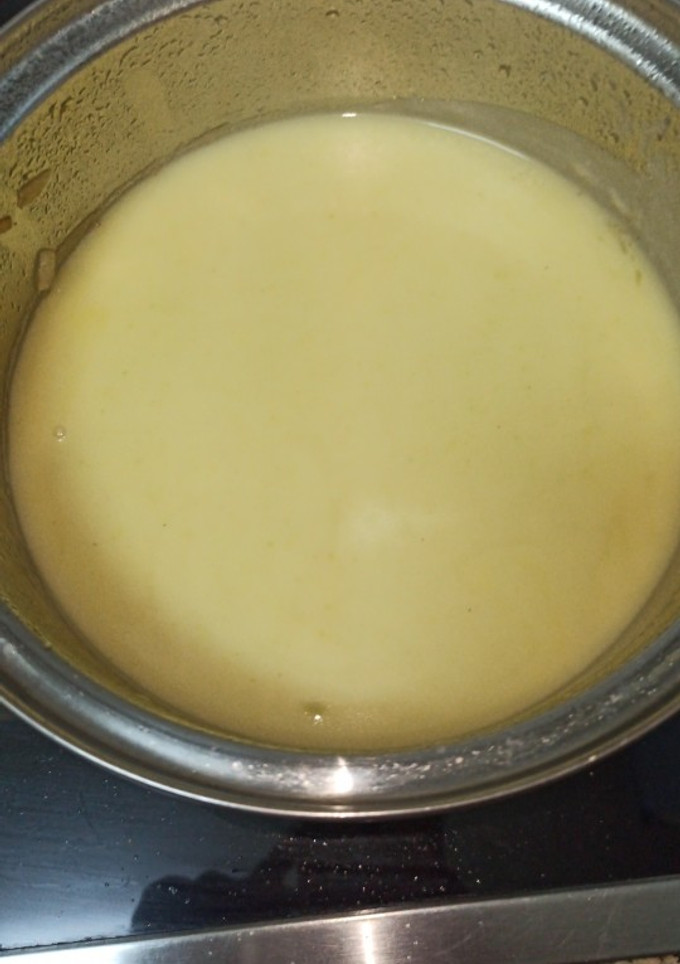Una foto de Crema de calabacín