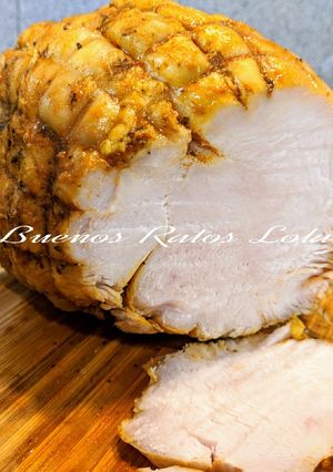 A picture of Turkey Breast Lunch Meat in Slow Cooker.