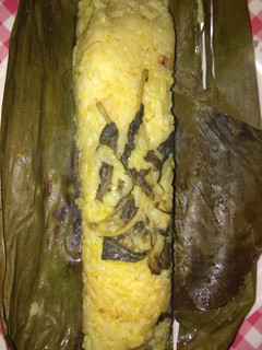 Foto resep Nasi bakar ikan asin cucut
