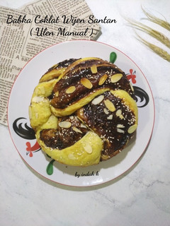 Foto resep Babka Coklat Wijen Santan (Ulen Manual)