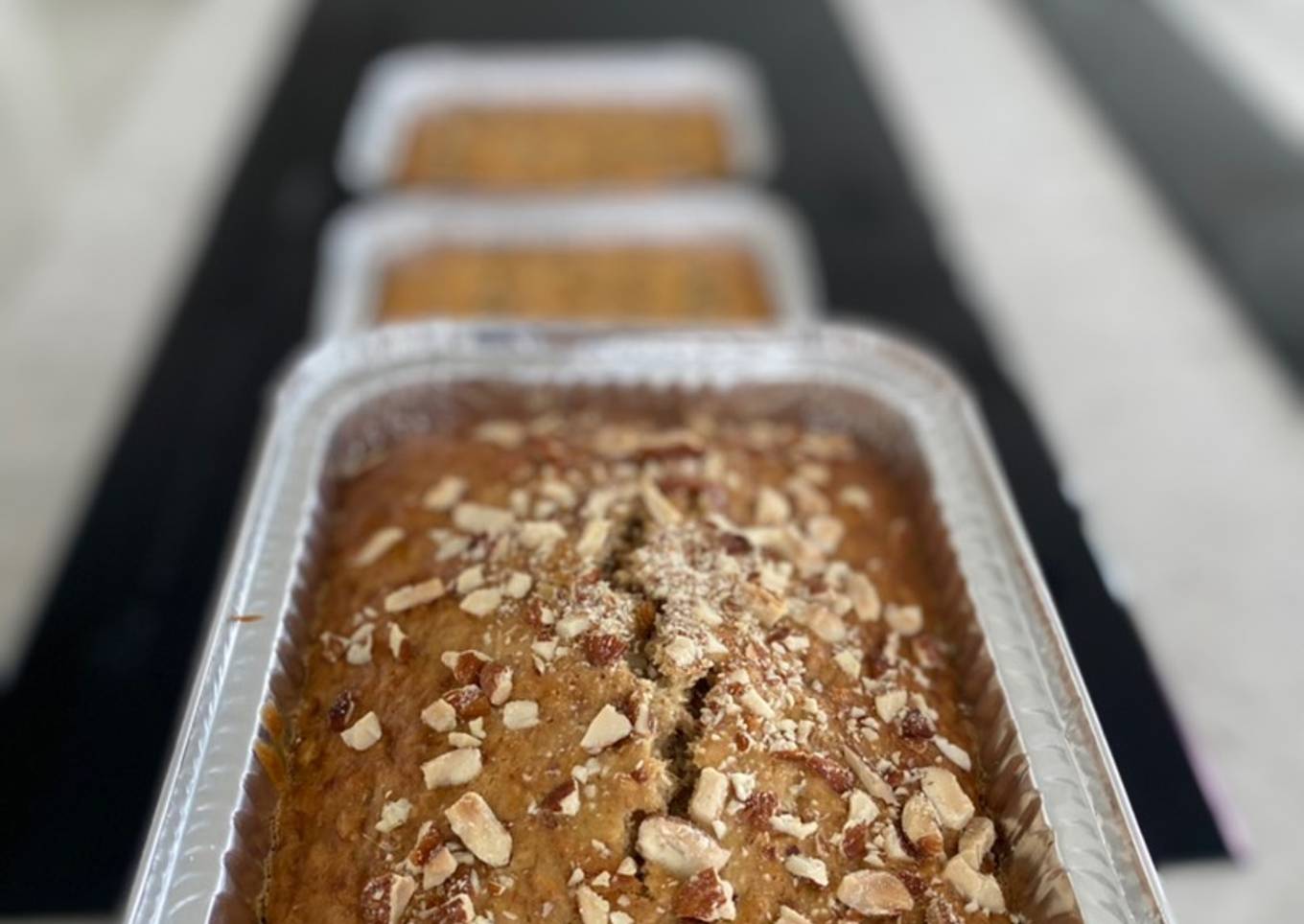 ❤️Banana Cake Almonds Crushed ❤️