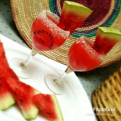 A picture of Watermelon juice.