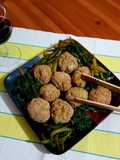 Polpette con ricotta di capra e mortadella