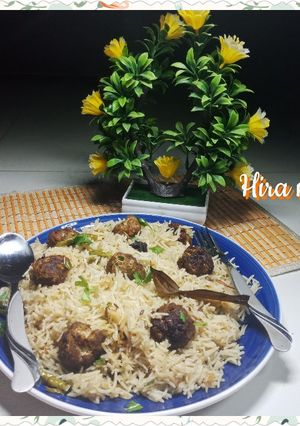 A picture of Moti Pulao.
