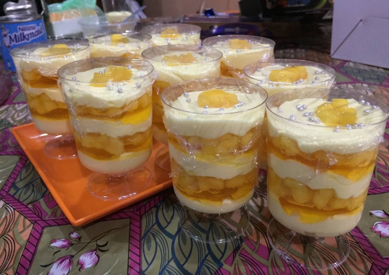 Mango mousse