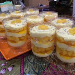 A picture of Mango mousse.