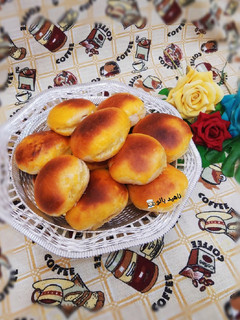 عکسی از دستور نان پنجیک کرمدار 🥯😋 Creamy panjik bread