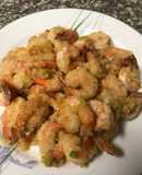 Tôm sốt dầu hào