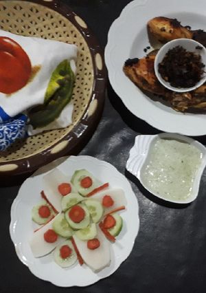 A picture of چکن روسٹ.