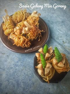 Foto resep Sosis Gulung Mie Goreng
