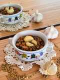 Lentejas al ajillo 🥣 Lentejas, si quieres las comes o si no las dejas ☺️Special for garlic lovers ❤️🧄