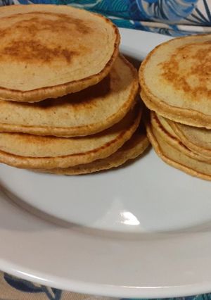 Una foto de Pancakes de Banana Integrales🍌🥞