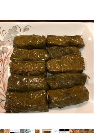 صورة لوصفة ورق عنب