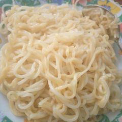 Spaghetti indomie A picture of Spaghetti indomie.
