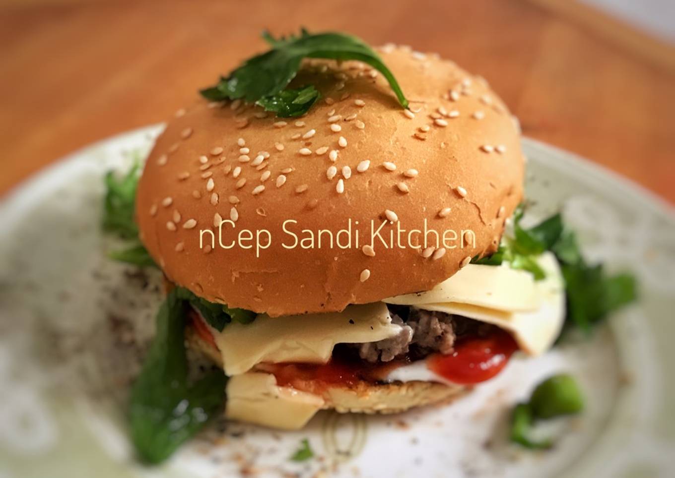 Beef Burgers a la nCep Sandi