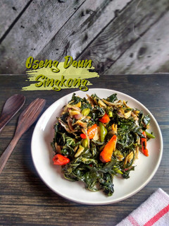 Foto resep Oseng Daun Singkong