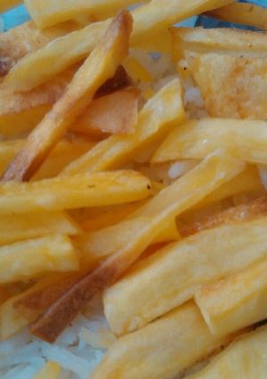 عکسی از دستور سیب زمینی سرخ کرده