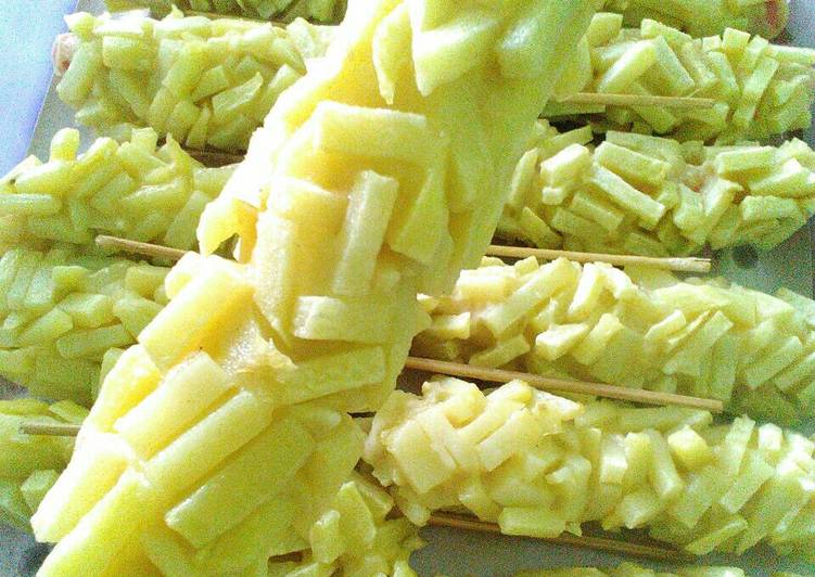 Olahan Hottang(hotdog kentang) | Resep Membuat Hottang(hotdog kentang) Yang Lezat