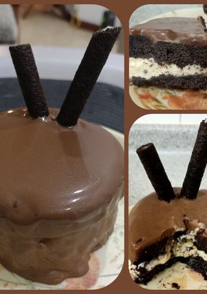 A picture of Ice-Cream Cake.