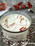 Strawberry & Raspberry Tea Jelly Milk Drink