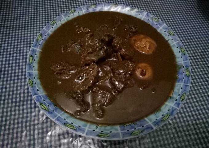 Semur Daging dan Telor