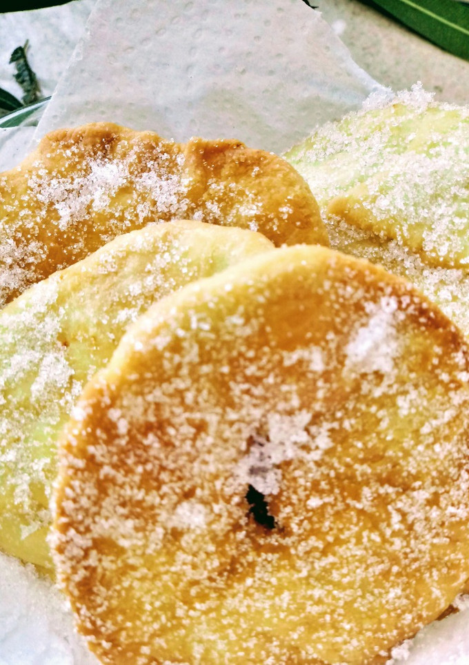 Una foto de Tortas fritas con harina Pureza