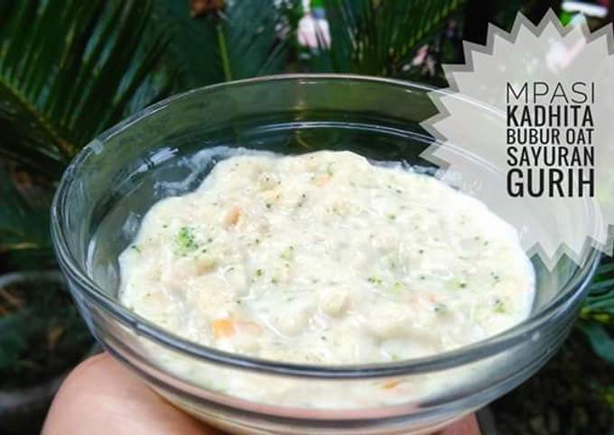 Resep Bubur gurih oat sayur(MPASI) oleh Wiwin Winaryosih ...