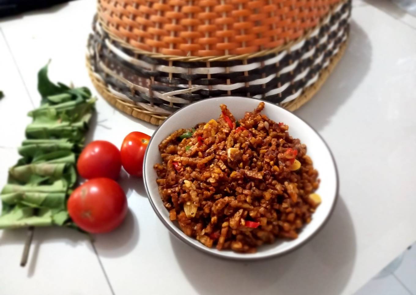 Oreg tempe kering mudah, enak, anti gagal