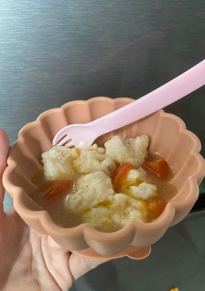 Foto resep MPASI LungLung 1y+ (Tomyum Bakso Udang Nasi)