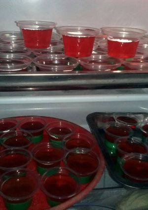 Foto resep Pudding lapis jely