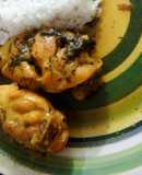 Pollo en Cúrcuma