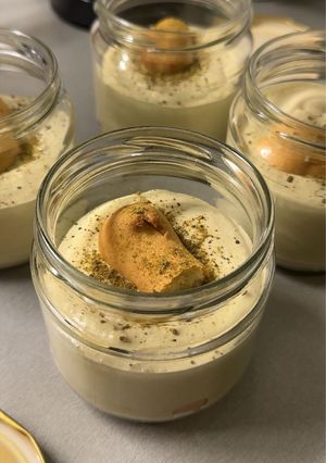 Pisztáciás pohárdesszert 💚🍮 (Gluténmentes, tejmentes) recept fotója