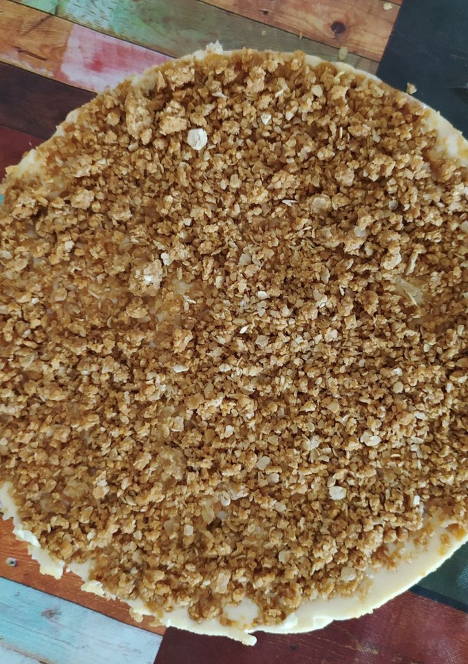 Una foto de Tarta de queso fría y sana