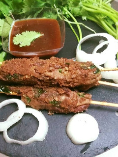A picture of Rajma Galauti Kebab.