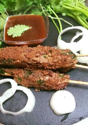A picture of Rajma Galauti Kebab.