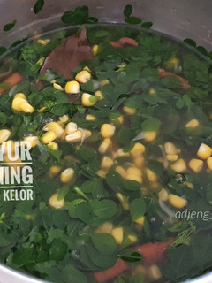 Foto resep Sayur Bening Daun Kelor