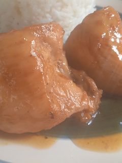 Una foto de Pollo al limón