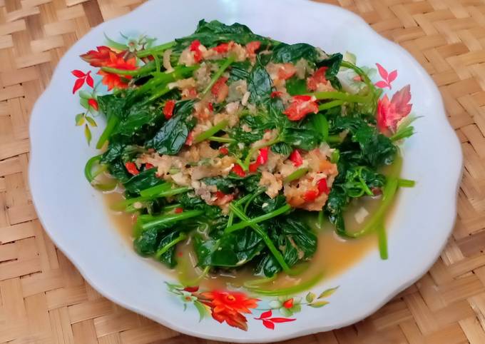 Anti Ribet, Bikin Tumis Da.Bi.Das (Daun uBi peDas) Anti Gagal