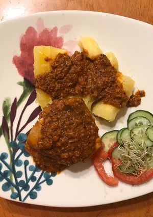 Una foto de Encuentros en salsa de maní